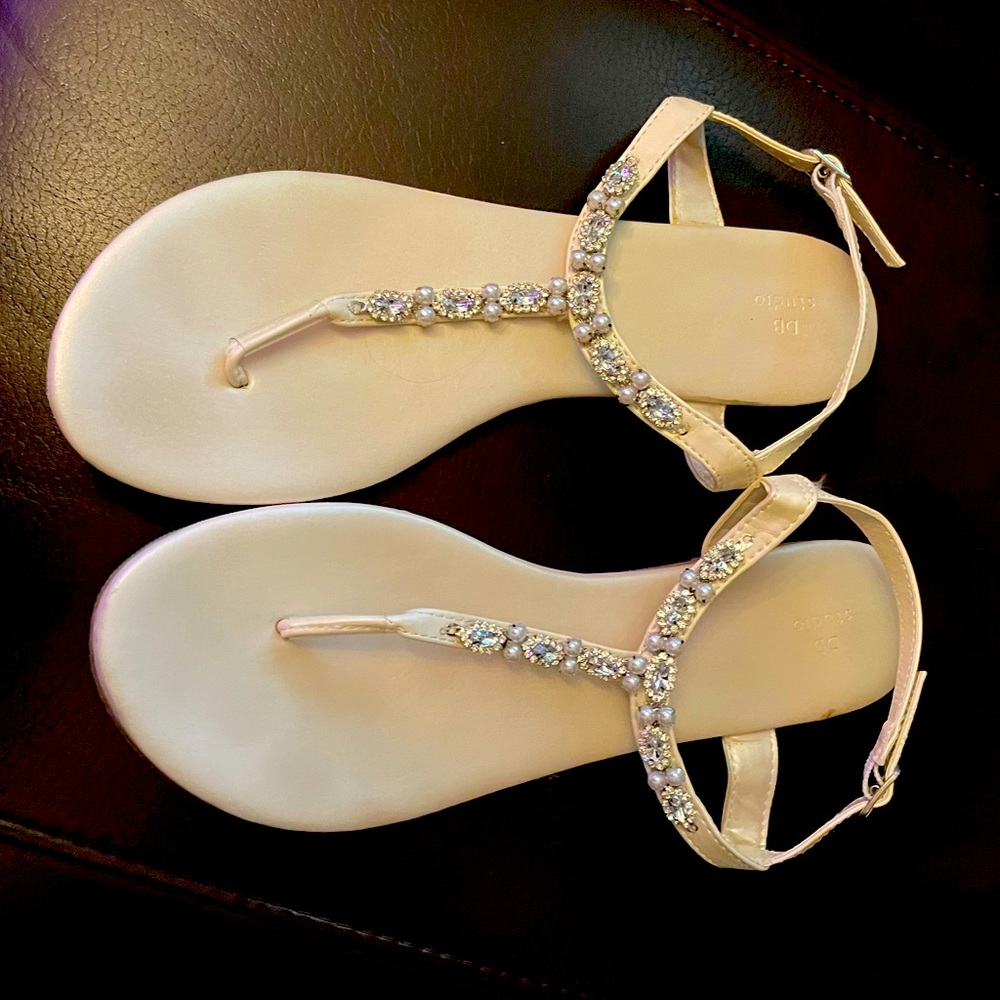 Woman’s wedding sandals